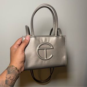 Small Bronze Telfar Bag